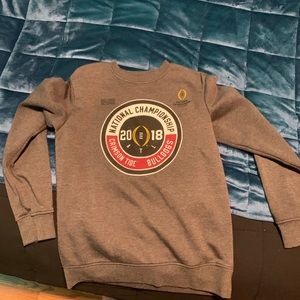 Vintage football national championship sweater